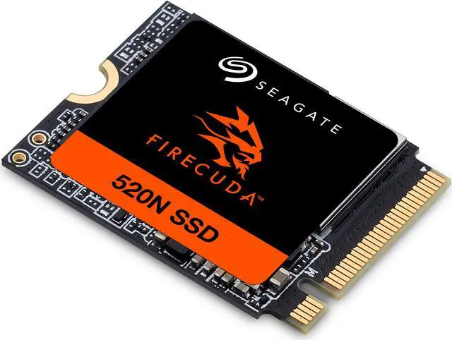 Alt view image 4 of 11 - Seagate FireCuda 520N SSD 1TB Solid State Drive - M.2 2230-S2, PCIe Gen4 x4 NVMe 1.4, speeds up to 4750MB/s, compatible with Steam Deck, Microsoft Surface, laptop, with Rescue Services (ZP1024GV3A002)