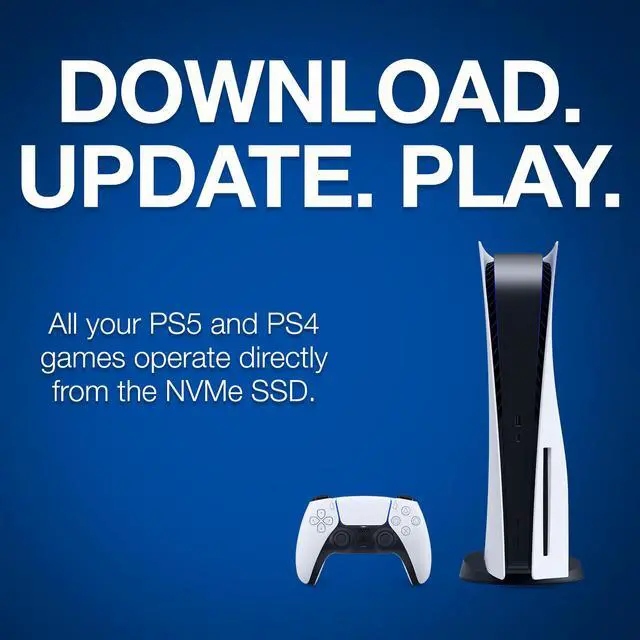 Alt view image 8 of 12 - Seagate Game Drive PS5 NVMe SSD for PS5 1TB Internal Solid State Drive - PCIe Gen4 NVMe 1.4, Officially Licensed, Up to 7300MB/s with Heatsink (ZP1000GP3A1011)