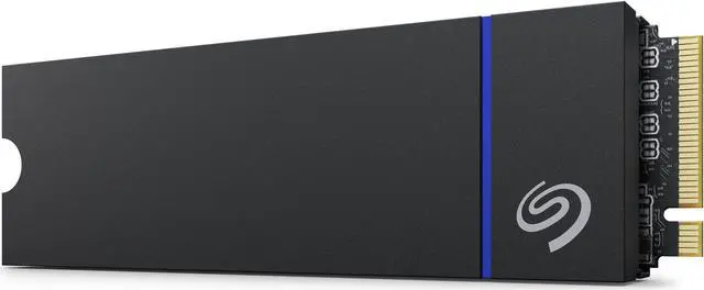 Alt view image 4 of 12 - Seagate Game Drive PS5 NVMe SSD for PS5 1TB Internal Solid State Drive - PCIe Gen4 NVMe 1.4, Officially Licensed, Up to 7300MB/s with Heatsink (ZP1000GP3A1011)