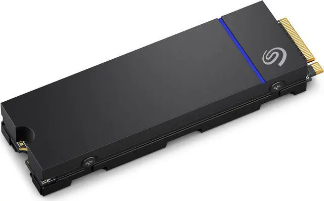 Alt view image 3 of 12 - Seagate Game Drive PS5 NVMe SSD for PS5 1TB Internal Solid State Drive - PCIe Gen4 NVMe 1.4, Officially Licensed, Up to 7300MB/s with Heatsink (ZP1000GP3A1011)