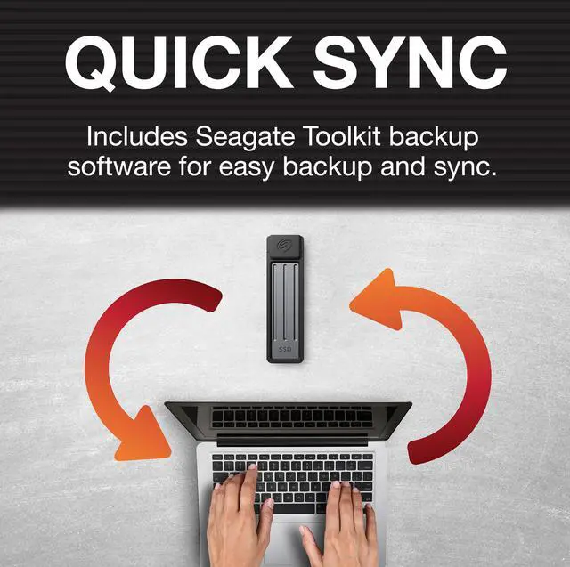 Alt view image 7 of 12 - Seagate Ultra Compact 2TB USB 3.2 Gen 2 SSD