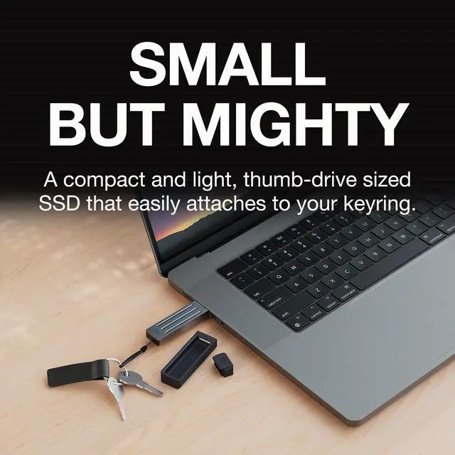 Alt view image 8 of 12 - Seagate Ultra Compact 2TB USB 3.2 Gen 2 SSD