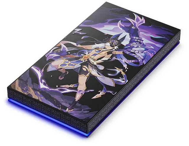 Alt view image 3 of 5 - Seagate Genshin Impact Limited Edition 1TB USB-C Portable SSD