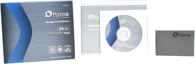Alt view image 6 of 6 - Plextor 2.5" 64GB SATA II Internal Solid State Drive (SSD) PX-64M1S