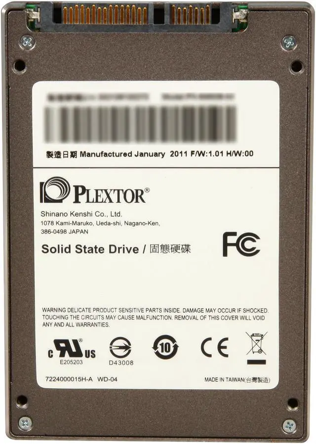 Alt view image 5 of 6 - Plextor PX-M2 Series 2.5" 64GB SATA III MLC Internal Solid State Drive (SSD) PX-64M2S