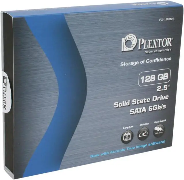 Main image of Plextor PX-M2 Series 2.5" 128GB SATA III MLC Internal Solid State Drive (SSD) PX-128M2S