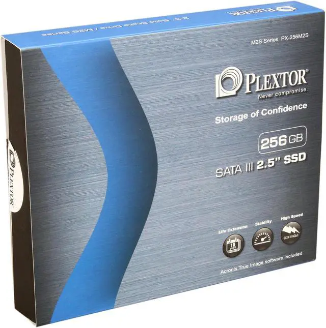 Main image of Plextor PX-M2 Series 2.5" 256GB SATA III MLC Internal Solid State Drive (SSD) PX-256M2S