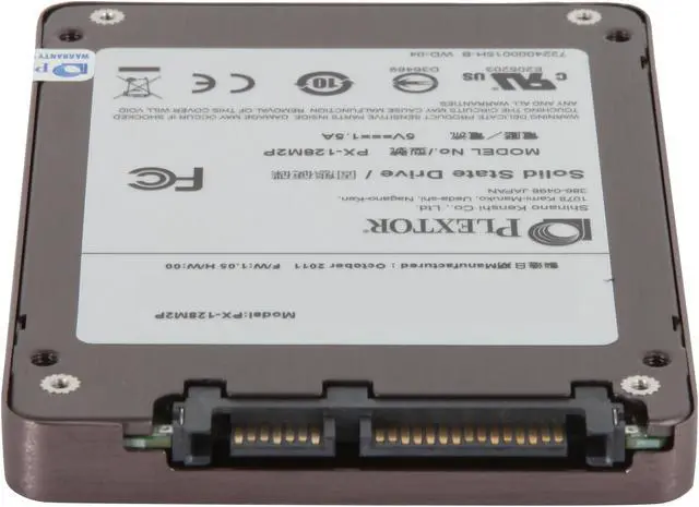 Alt view image 4 of 6 - Plextor PX-M2P Series 2.5" 128GB SATA III MLC Internal Solid State Drive (SSD) PX-128M2P