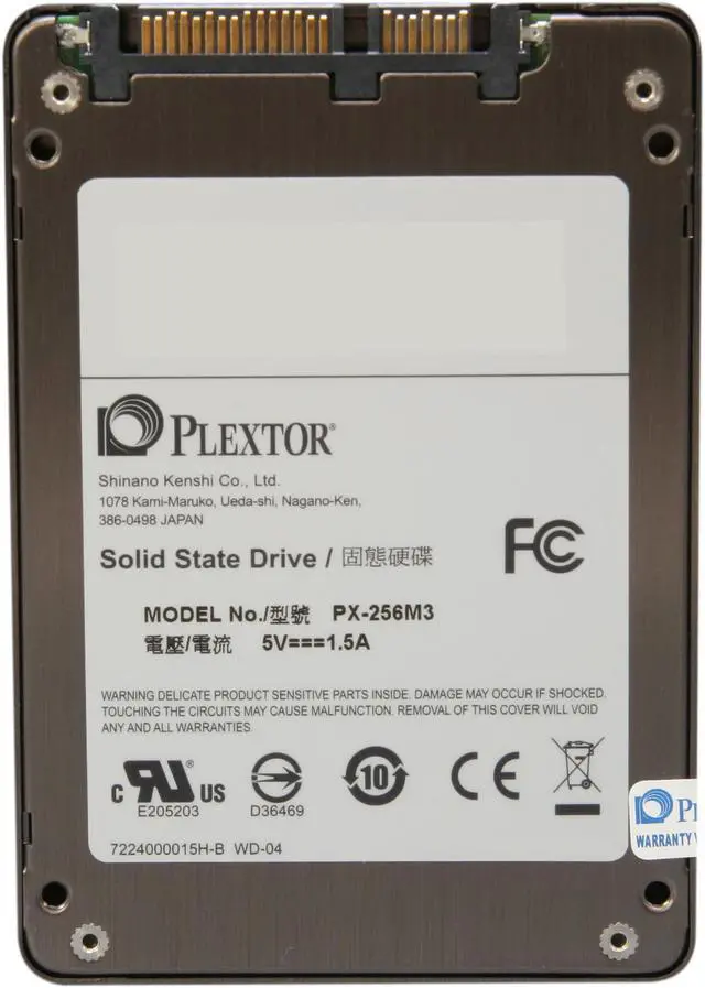 Alt view image 7 of 8 - Plextor M3 Series 2.5" 256GB SATA III Internal Solid State Drive (SSD) PX-256M3