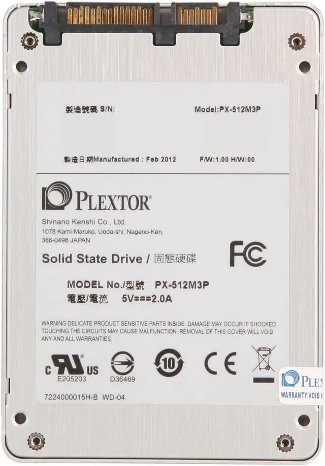 Alt view image 5 of 6 - Plextor M3 Pro Series 2.5" 512GB SATA III MLC 7mm Internal Solid State Drive (SSD) PX-512M3P
