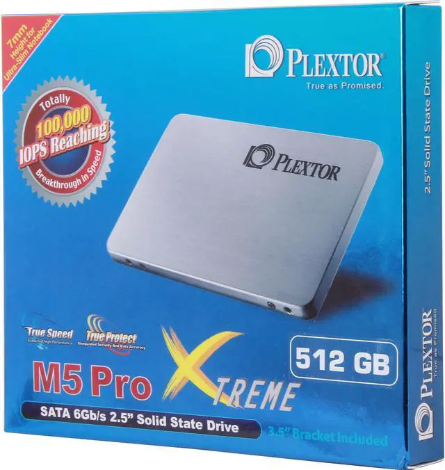 Alt view image 5 of 6 - Plextor M5P Series 2.5" 512GB SATA III MLC Internal Solid State Drive (SSD) PX-512M5Pro