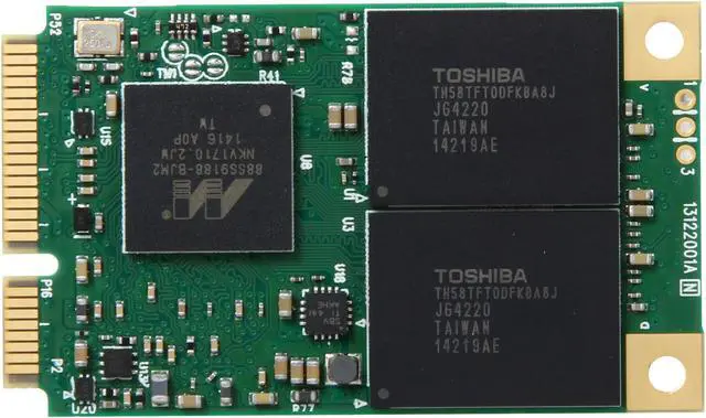 Alt view image 3 of 4 - Plextor M6M Mini-SATA(mSATA) 512GB SATA 6Gb/s Internal Solid State Drive (SSD) PX-512M6M