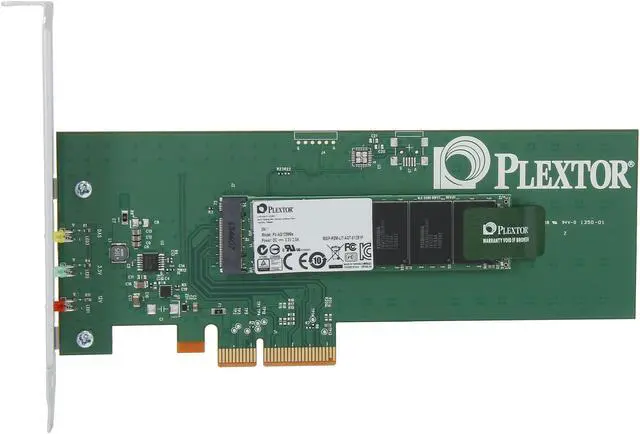 Alt view image 3 of 5 - Plextor M6e 128GB PCI-Express 2.0 x2 Internal Solid State Drive (SSD) PX-AG128M6e