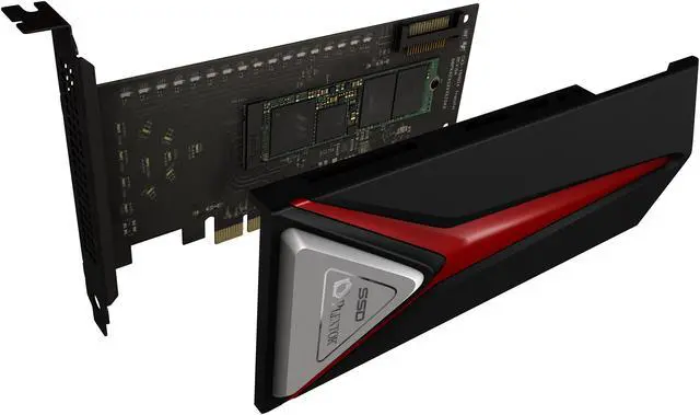 Alt view image 4 of 5 - Plextor M8Pe AIC 256GB NVMe PCI-Express 3.0 x4 MLC Internal Solid State Drive (SSD) PX-256M8PeY