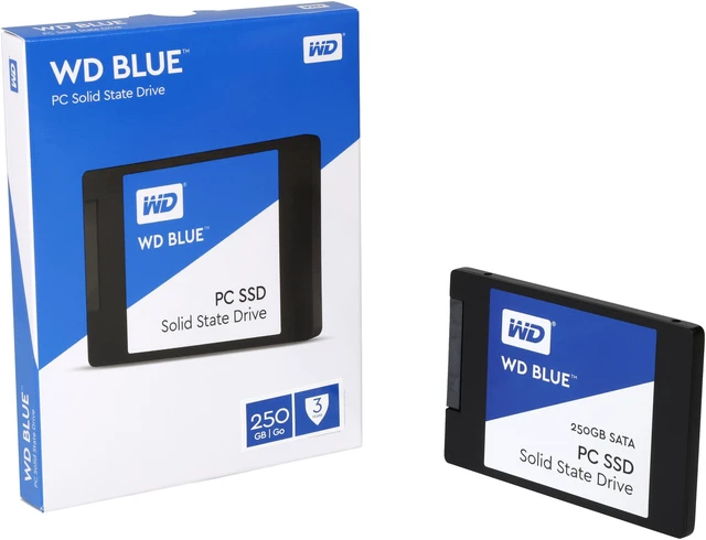 Alt view image 5 of 5 - WD Blue 250GB Internal SSD Solid State Drive - SATA 6Gb/s 2.5 Inch - WDS250G1B0A