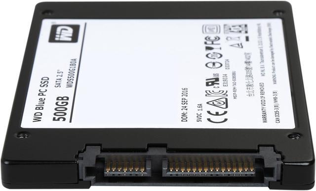 WD Blue Internal Solid State Drive - SATA 6Gb/s 2.5 - WDS500G1B0A Internal SSDs - Newegg.com