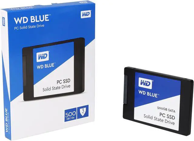 Alt view image 5 of 5 - WD Blue 500GB Internal SSD Solid State Drive - SATA 6Gb/s 2.5 Inch - WDS500G1B0A