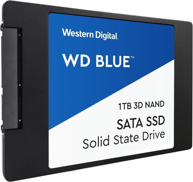WD Blue 3D NAND 1TB Internal SSD - SATA III 6Gb/s 2.5/7mm Solid State  Drive - WDS100T2B0A