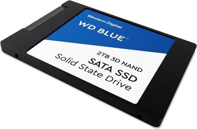 WD Blue 3D NAND 2TB Internal SSD - SATA III 6Gb/s 2.5