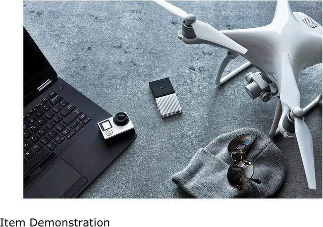 Alt view image 6 of 7 - WD 256GB My Passport SSD Portable Storage - External Solid State Drive - USB 3.1 - WDBK3E2560PSL-WESN