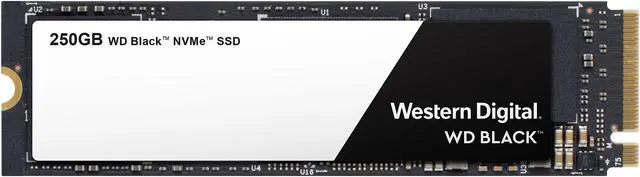 Alt view image 4 of 5 - WD Black NVMe M.2 2280 250GB PCI-Express 3.0 x4 3D NAND Internal Solid State Drive (SSD) WDS250G2X0C