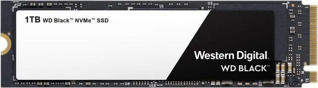 Alt view image 4 of 5 - WD Black NVMe M.2 2280 1TB PCI-Express 3.0 x4 3D NAND Internal Solid State Drive (SSD) WDS100T2X0C