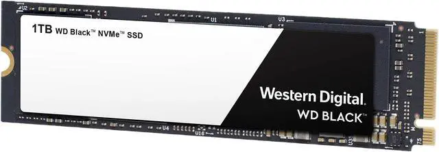 Alt view image 2 of 5 - WD Black NVMe M.2 2280 1TB PCI-Express 3.0 x4 3D NAND Internal Solid State Drive (SSD) WDS100T2X0C