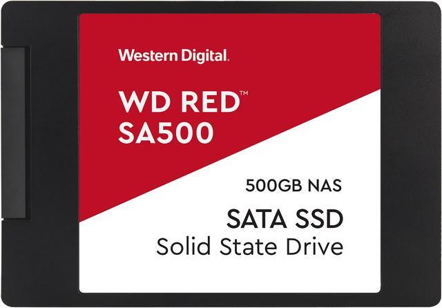 Western Digital WD Red SA500 2.5 500GB SATA III 3D NAND Internal Solid  State Drive (SSD) WDS500G1R0A 