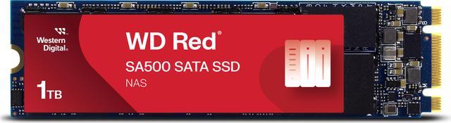Western Digital WD Red SA500 M.2 2280 1TB SATA III 3D NAND Internal Solid  State Drive (SSD) WDS100T1R0B