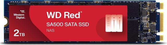 Western Digital WD Red SA500 M.2 2280 2TB SATA III 3D NAND Internal Solid  State Drive (SSD) WDS200T1R0B