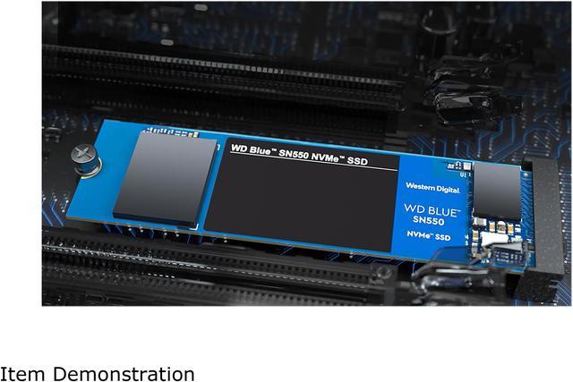 Sandisk - WD Blue SN550 NVMe SSD 2To M.2 NVMe SSD WD Blue SN550 NVMe SSD 2To  M.2 NVMe SSD PCIe Gen 3.0 Up to 2400Mo/s Read/1950Mo/s Write - SSD Interne 