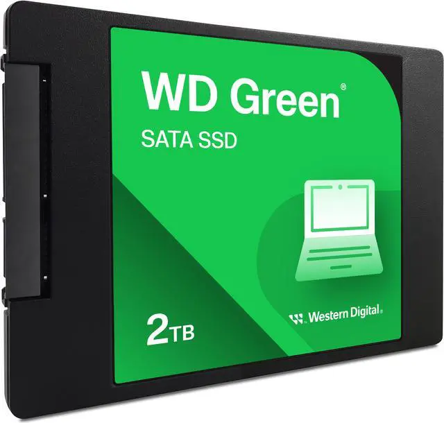 Alt view image 3 of 5 - WD Green 2TB Internal SSD Solid State Drive - SATA 6Gb/s 2.5 Inch - WDS200T2G0A