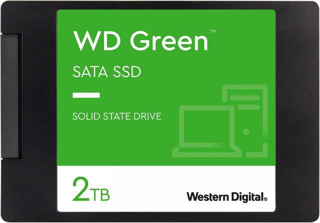 WD Green 2TB Internal SSD Solid State Drive - SATA 6Gb/s 2.5 Inch -  WDS200T2G0A