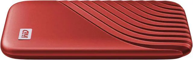 Alt view image 6 of 7 - WD 1TB My Passport SSD External Portable Drive, Red, Up to 1,050 MB/s - WDBAGF0010BRD-WESN
