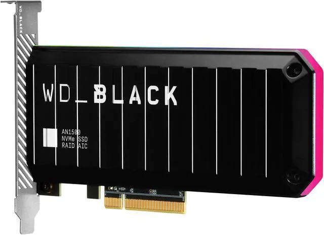 Alt view image 2 of 15 - Western Digital WD BLACK AN1500 NVMe AIC 2TB PCI-Express 3.0 x8 Internal Solid State Drive (SSD) WDS200T1X0L