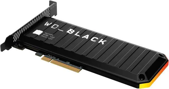 Alt view image 4 of 15 - Western Digital WD BLACK AN1500 NVMe AIC 2TB PCI-Express 3.0 x8 Internal Solid State Drive (SSD) WDS200T1X0L