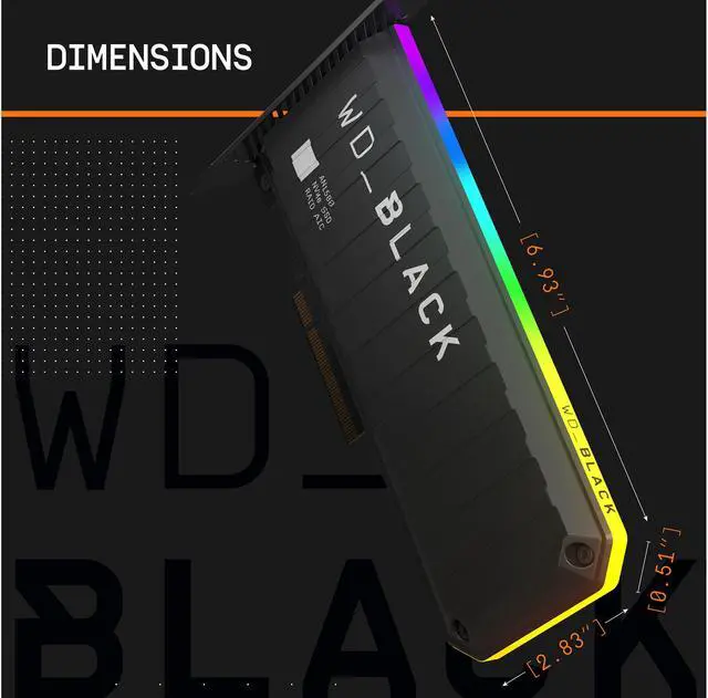 Alt view image 11 of 15 - Western Digital WD BLACK AN1500 NVMe AIC 1TB PCI-Express 3.0 x8 Internal Solid State Drive (SSD) WDS100T1X0L