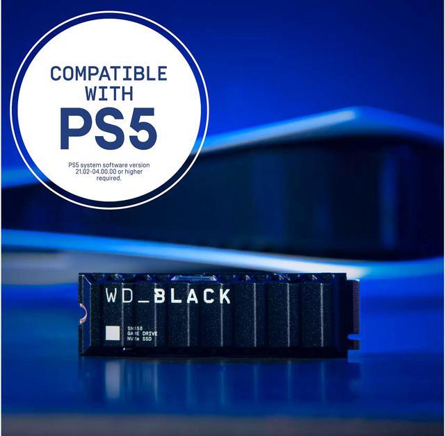 Alt view image 8 of 8 - Western Digital WD BLACK SN850 NVMe M.2 2280 500GB PCI-Express 4.0 x4 3D NAND Internal Solid State Drive (SSD) WDS500G1XHE w/ Heatsink