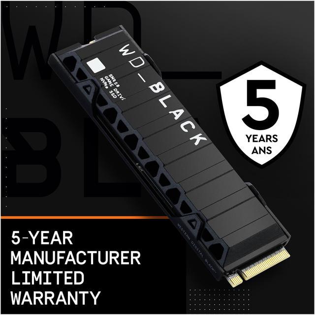 Western Digital WD BLACK SN850 NVMe M.2 2280 500GB PCI-Express 4.0