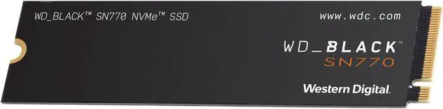 Alt view image 18 of 20 - Western Digital WD_BLACK SN770 M.2 2280 500GB PCIe Gen4 16GT/s, up to 4 Lanes Internal Solid State Drive (SSD) WDS500G3X0E