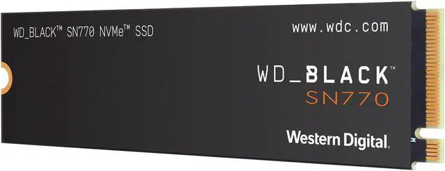 Alt view image 19 of 20 - Western Digital WD_BLACK SN770 M.2 2280 500GB PCIe Gen4 16GT/s, up to 4 Lanes Internal Solid State Drive (SSD) WDS500G3X0E