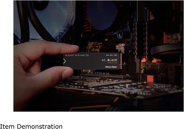 Alt view image 4 of 10 - Western Digital WD_BLACK SN770 M.2 2280 2TB PCIe Gen4 16GT/s, up to 4 Lanes Internal Solid State Drive (SSD) WDS200T3X0E
