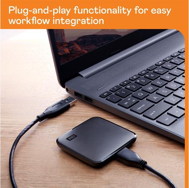Alt view image 8 of 12 - Western Digital Elements SE 2TB USB 3.0 micro B Portable SSD