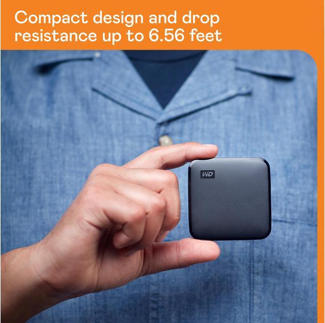 Alt view image 11 of 12 - Western Digital Elements SE 2TB USB 3.0 micro B Portable SSD