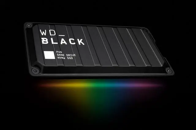 Alt view image 10 of 18 - Western Digital WD BLACK P40 1TB USB 3.2 Gen 2x2, Type-C Game Drive SSD