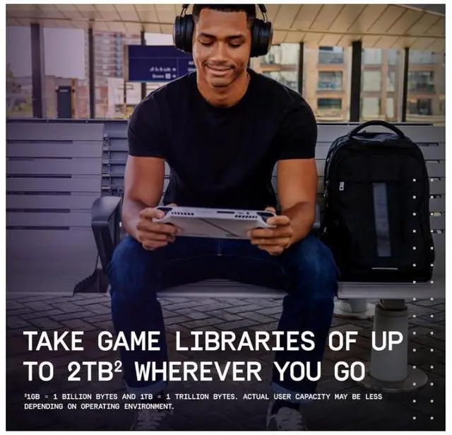 Alt view image 6 of 6 - WD_BLACK 1TB SN770M M.2 2230 NVMe SSD for Handheld Gaming Devices, Speeds up to 5,150MB/s, TLC 3D NAND, Great for Steam Deck and Microsoft Surface - WDBDNH0010BBK-WRSN