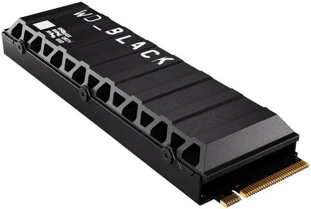 Alt view image 4 of 11 - WD_BLACK 4TB SN850X NVMe Internal Gaming SSD Solid State Drive with Heatsink - Works with Playstation 5, Gen4 PCIe, M.2 2280, Up to 7,300 MB/s - WDS400T2XHE
