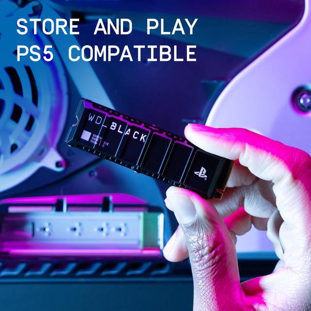 Alt view image 7 of 8 - Western Digital WD_BLACK SN850P NVMe SSD for PS5 consoles M.2 2280 8TB PCI-Express 4.0 x4 Internal Solid State Drive (SSD) WDBBYV0080BNC-WRSN