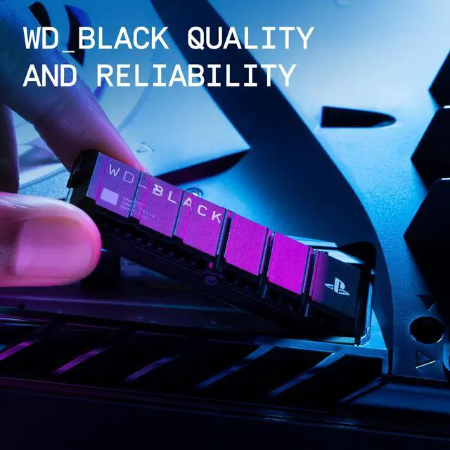 Alt view image 8 of 8 - Western Digital WD_BLACK SN850P NVMe SSD for PS5 consoles M.2 2280 8TB PCI-Express 4.0 x4 Internal Solid State Drive (SSD) WDBBYV0080BNC-WRSN