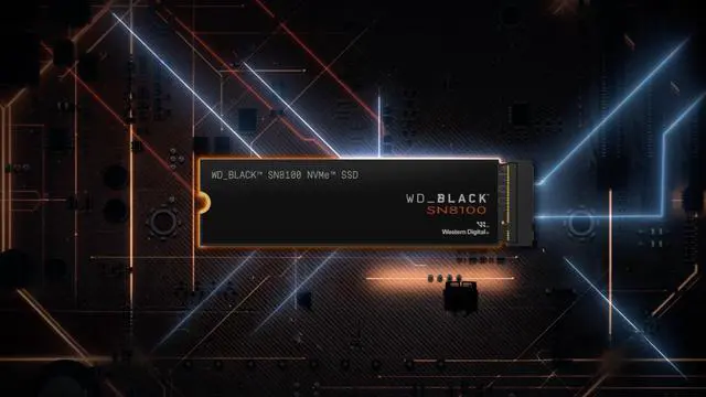 Alt view image 7 of 11 - WD_BLACK 1TB SN8100 NVMe SSD Internal Solid State Drive - Gen 5 PCIe 5.0x4, M.2 2280, Seq. Read Speeds Up to 14,900 MB/s, Best for AI Applications, Gaming, and Video Editing - WDS100T1X0M